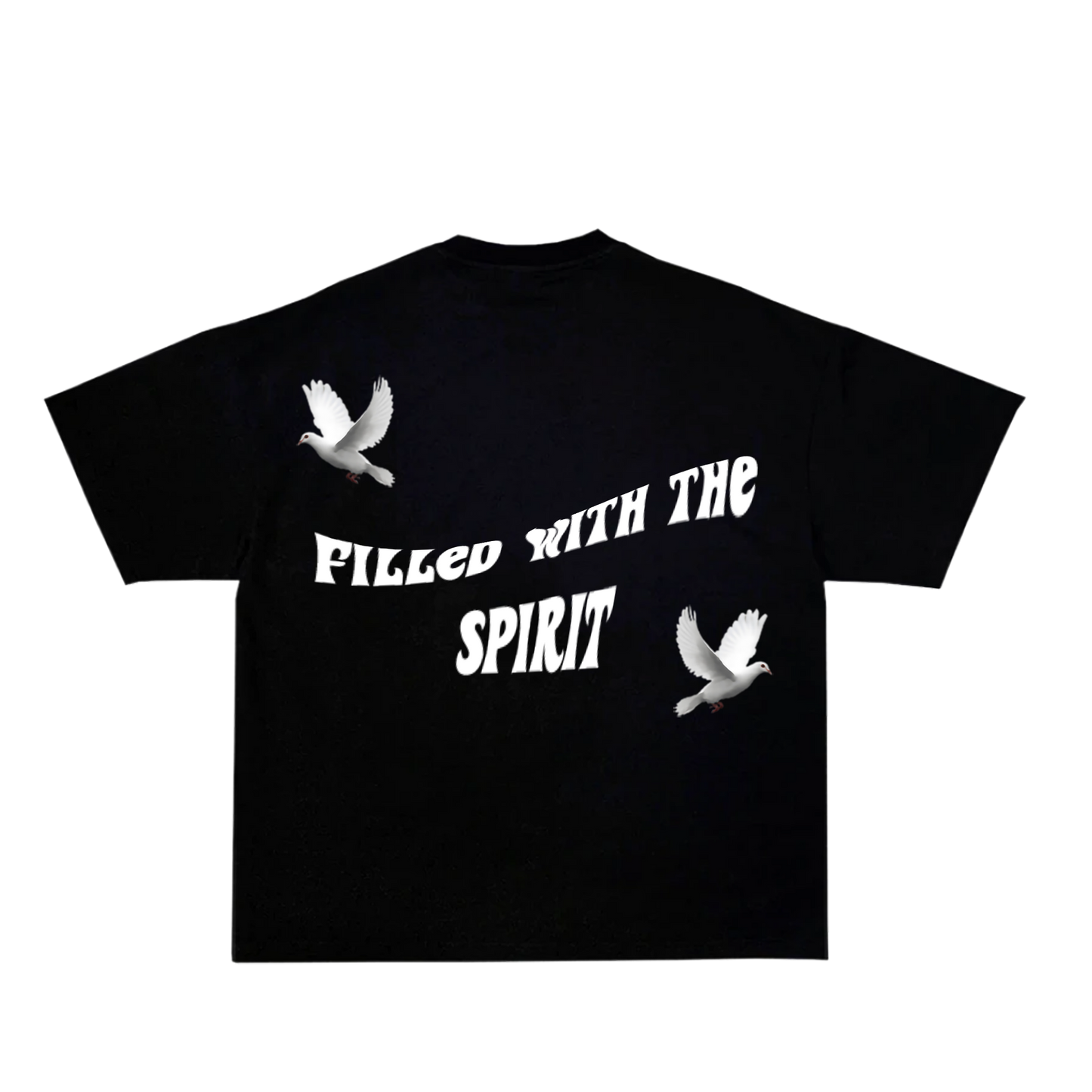 Oversized "Filled With The Spirit" T-Shirt