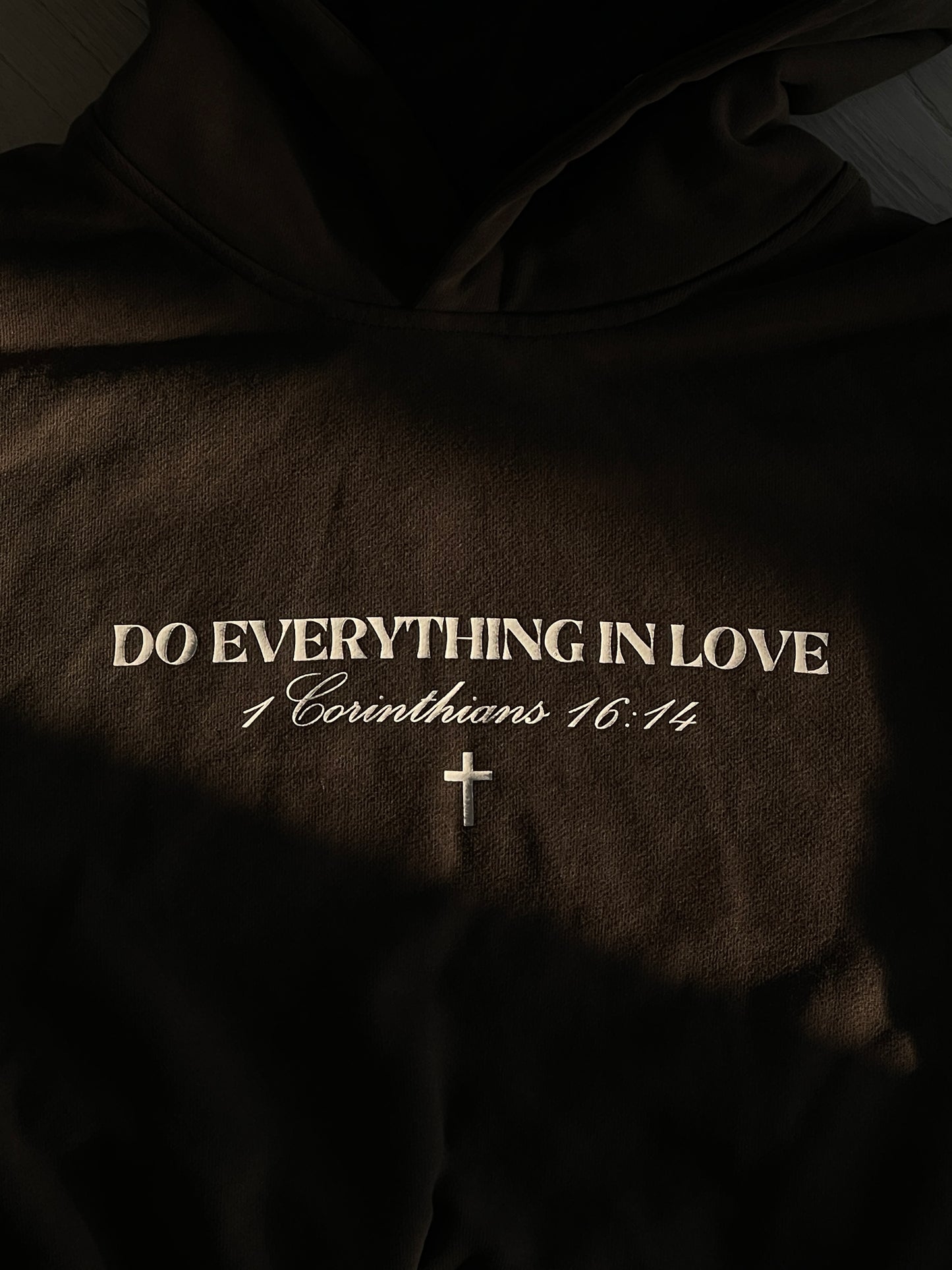 Heavyweight "Do Everything in Love" Hoodie - Grey